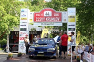 Rallye Český Krumlov: Dojezd historiků do cíle